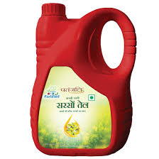 Patanjali Kachi Ghani Pure Mustard Oil (Jar)